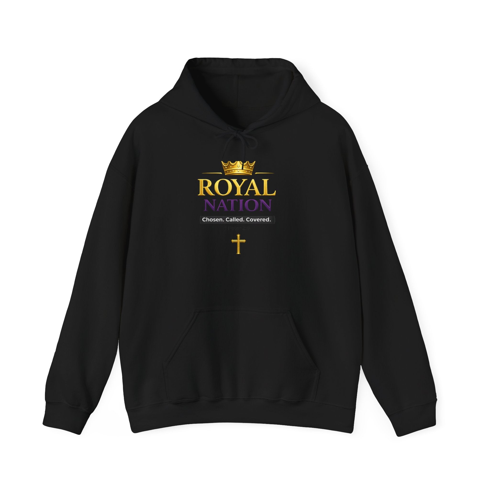 Royal Nation Lion Hoodie — Christian Faith Crowned Apparel
