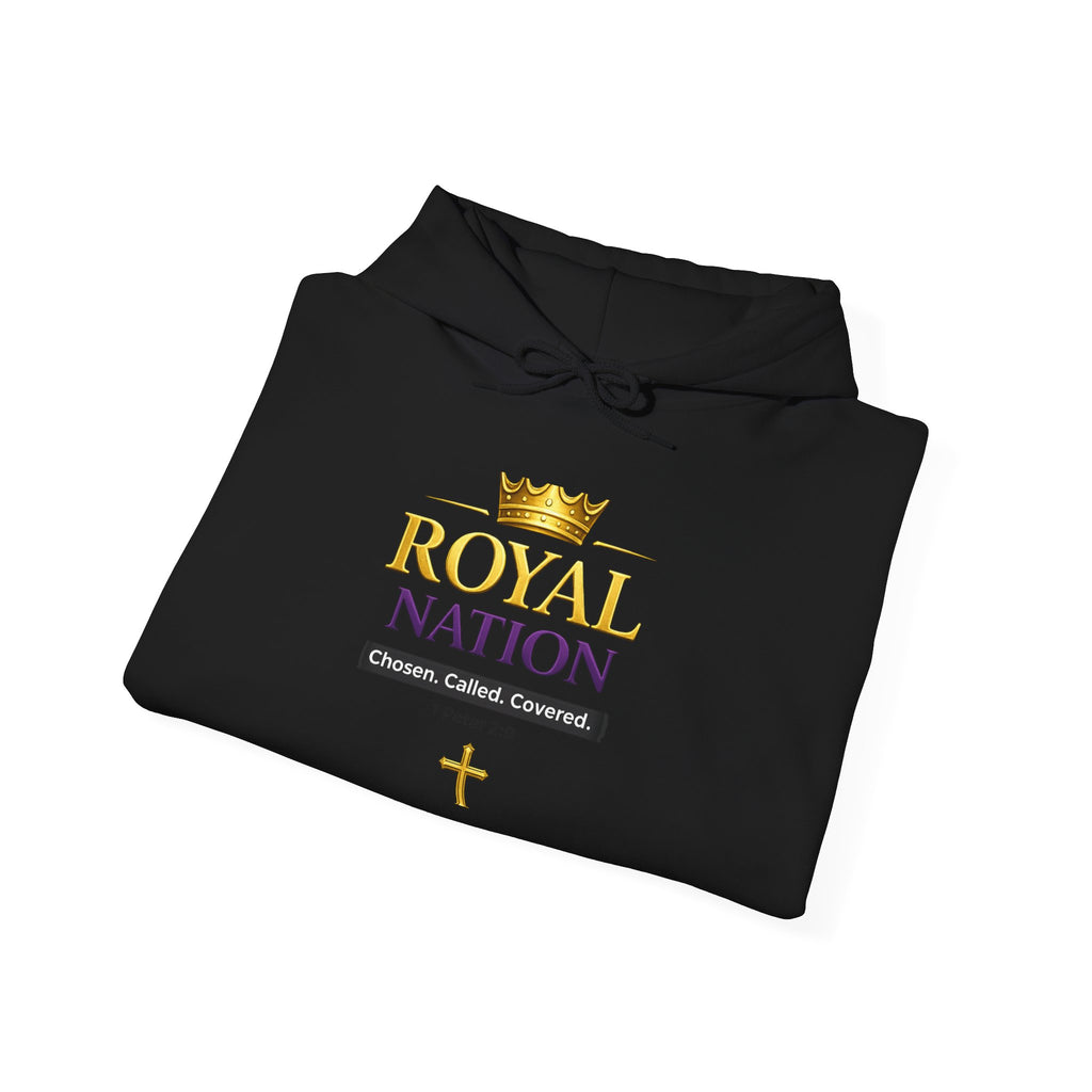Royal Nation Lion Hoodie — Christian Faith Crowned Apparel