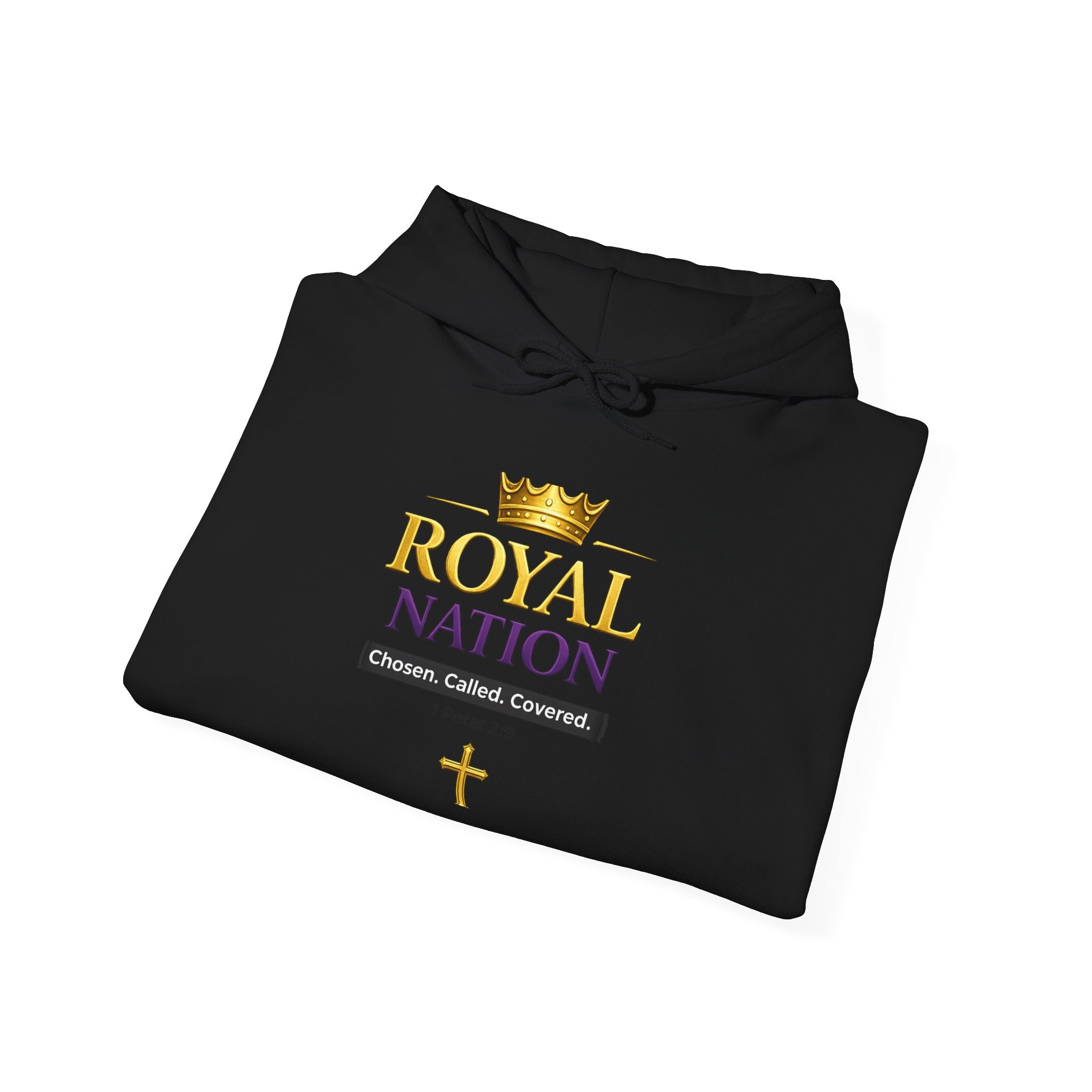 Royal Nation Lion Hoodie — Christian Faith Crowned Apparel